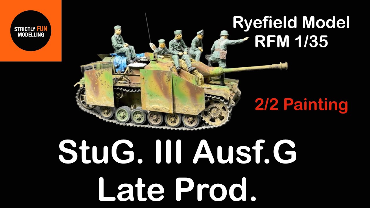 StuG. III Ausf. G Late Production PAINTING + FINAL PRESENTATION (2/2)