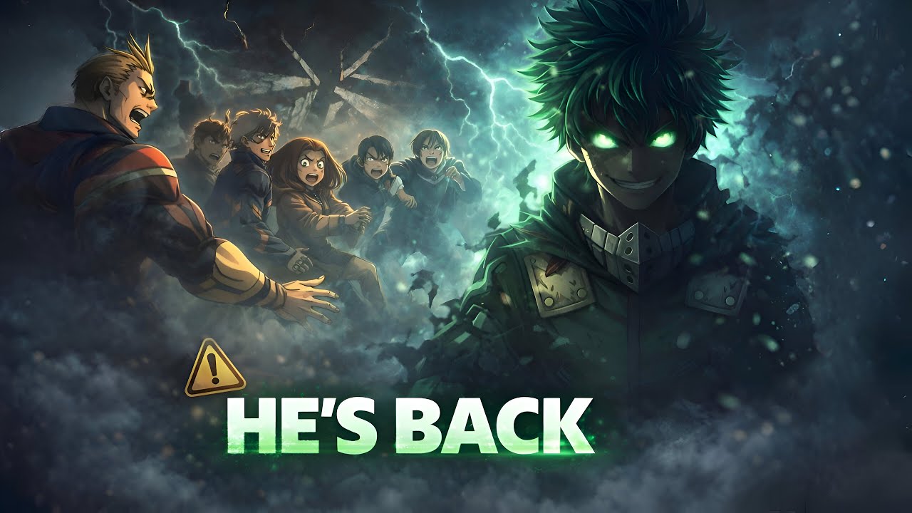 What If Deku Came Back as an enemy… and Heroes Couldn’t Stop Him?