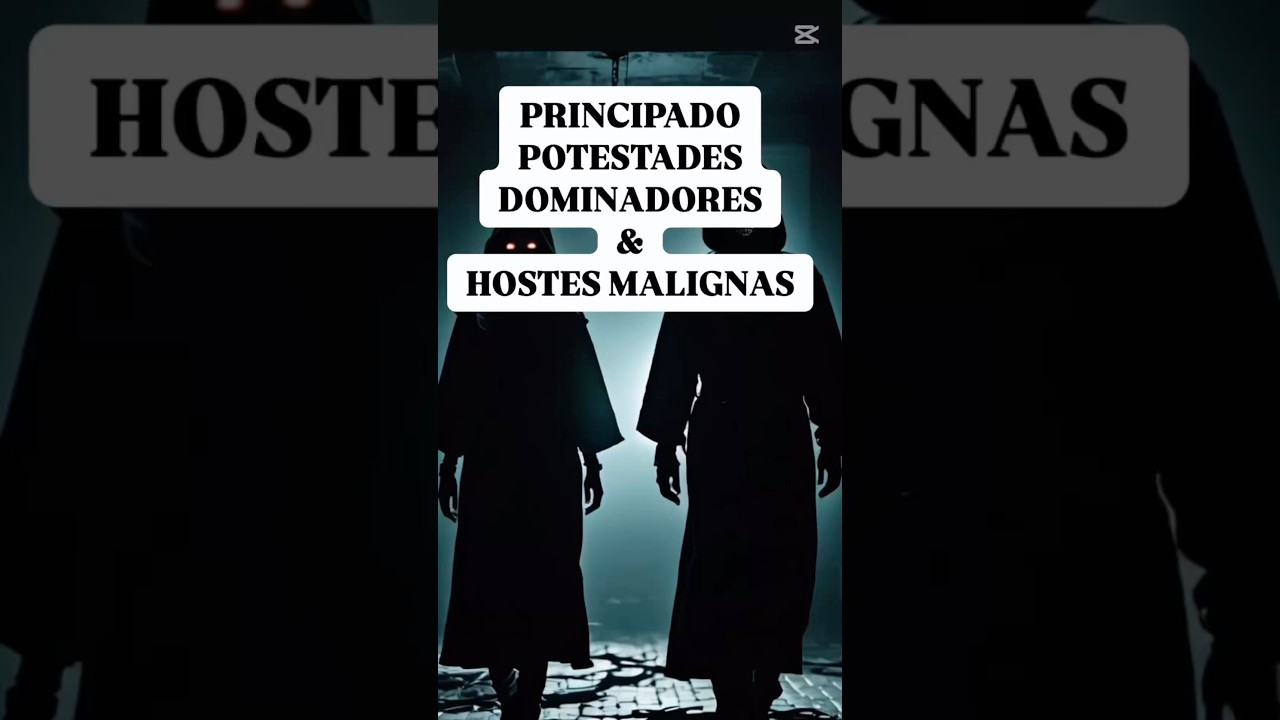 PRINCIPADOS, POTESTADE, DOMINADORES & HOSTES MALIGNAS!🔥🕊️ #mundoespiritual #palavradedeus #trevas