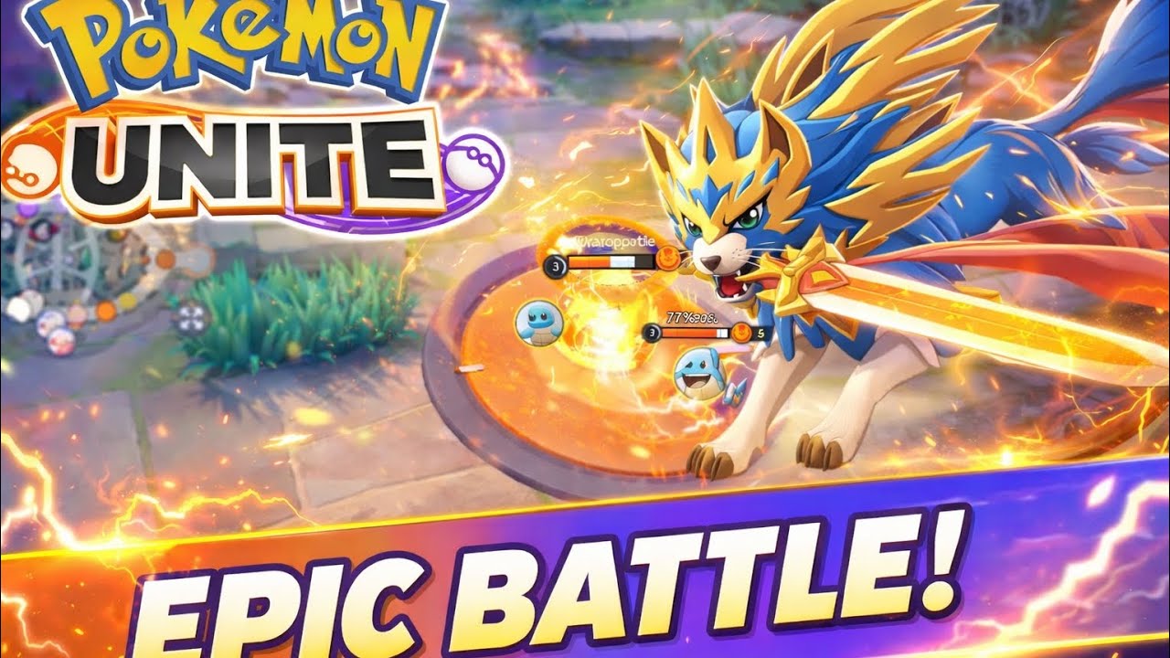 Zacian DOMINATES the Match! 🔥 | Pokémon Unite Epic Battle