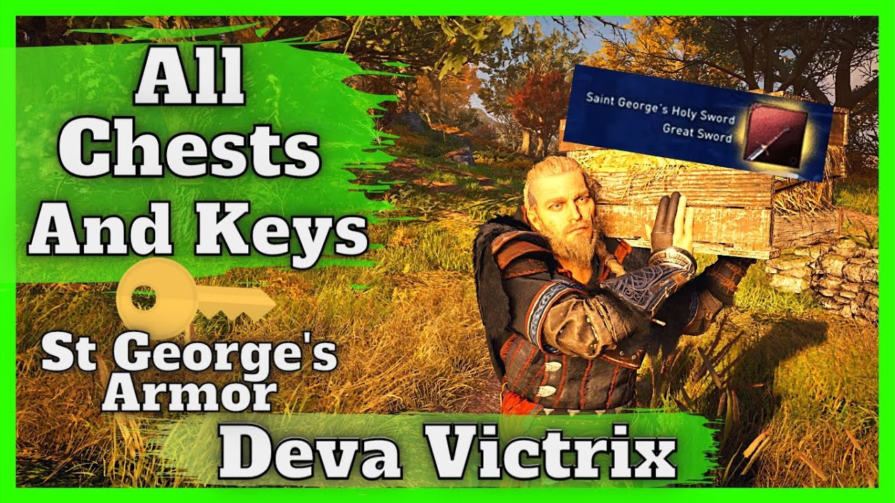 AC Valhalla Raid Deva Victrix, St George's Armor, All Keys Deva Victrix, All Chest,River Dee Victrix