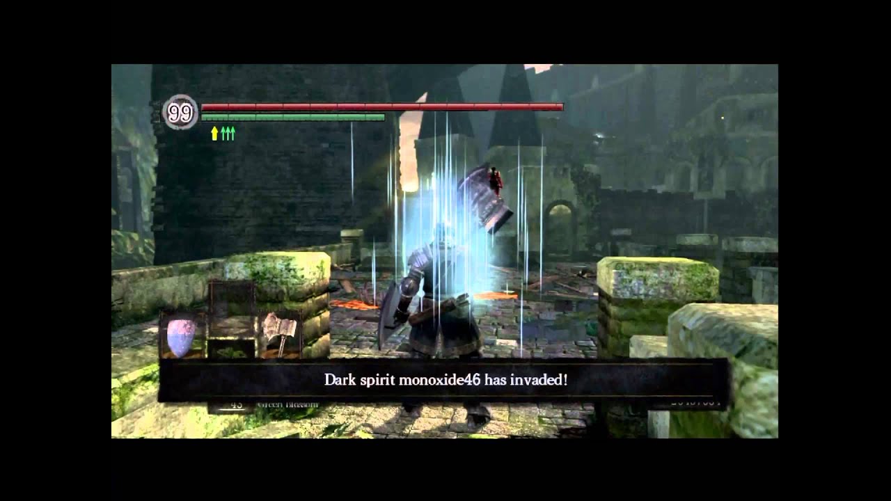Dark souls PvP: fun with my greataxe part 1