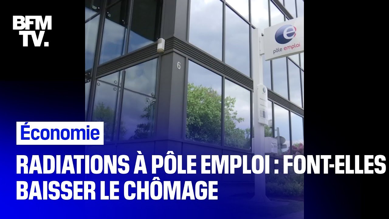 Les radiations &agrave; P&ocirc;le Emploi expliquent-elles la baisse du ch&ocirc;mage ?