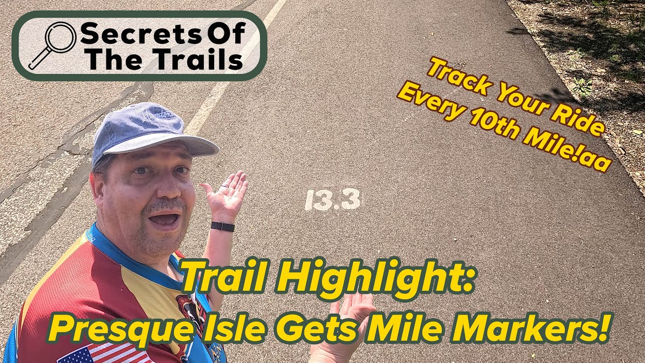 Trail Highlight: Presque Isle Gets Mile Markers