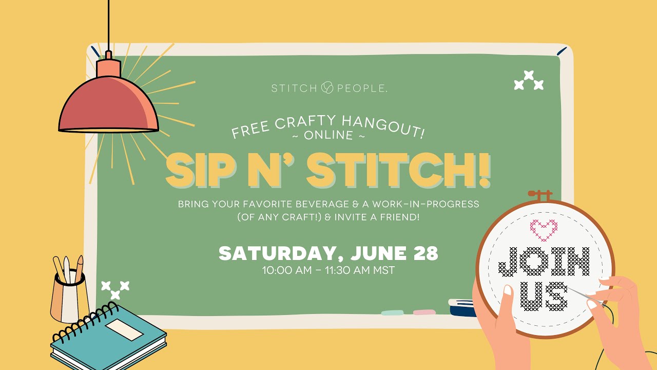 June 2025 Sip N' Stitch
