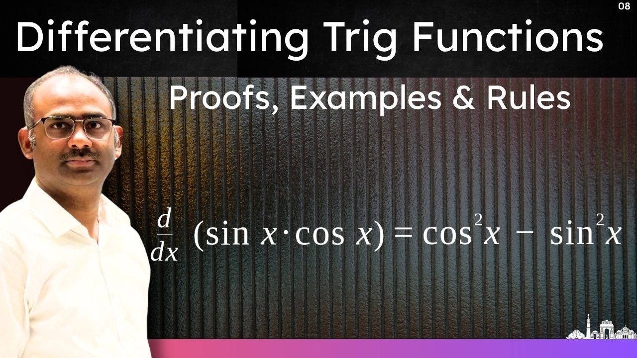 Calculus-8| IIT Prof | Dr. Anurag Tripathi