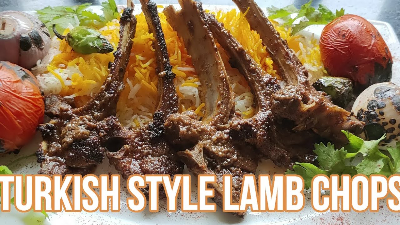Turkish style lambs Chops / Easy to Make Lamb chops at home / KStudio by shahreen