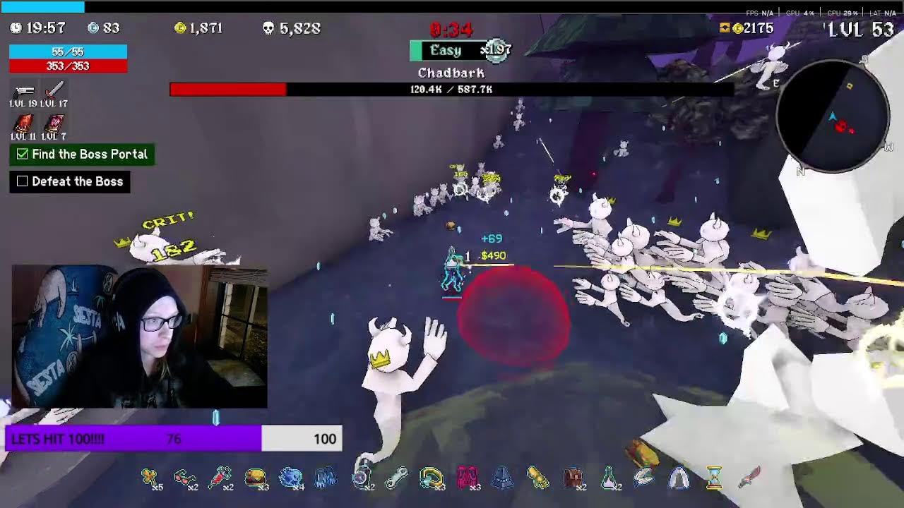 short stream hanging out