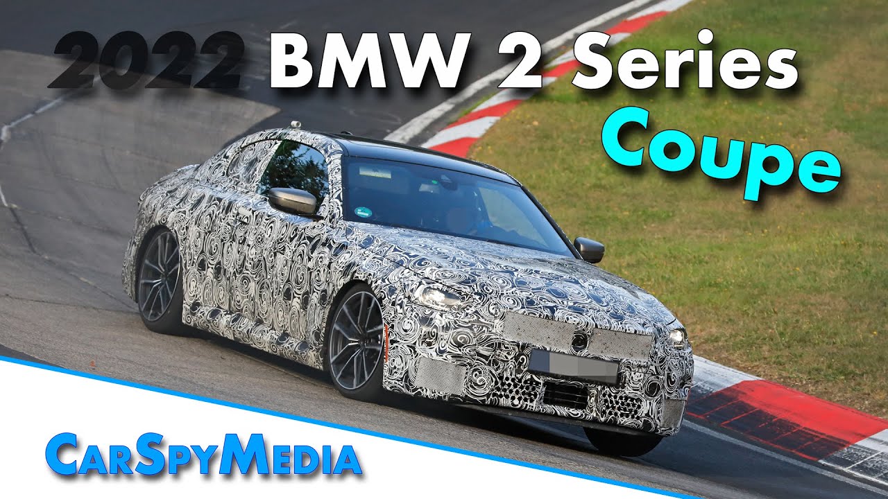 2022 BMW G42 2 Series Coupe prototype spied testing at the Nürburgring
