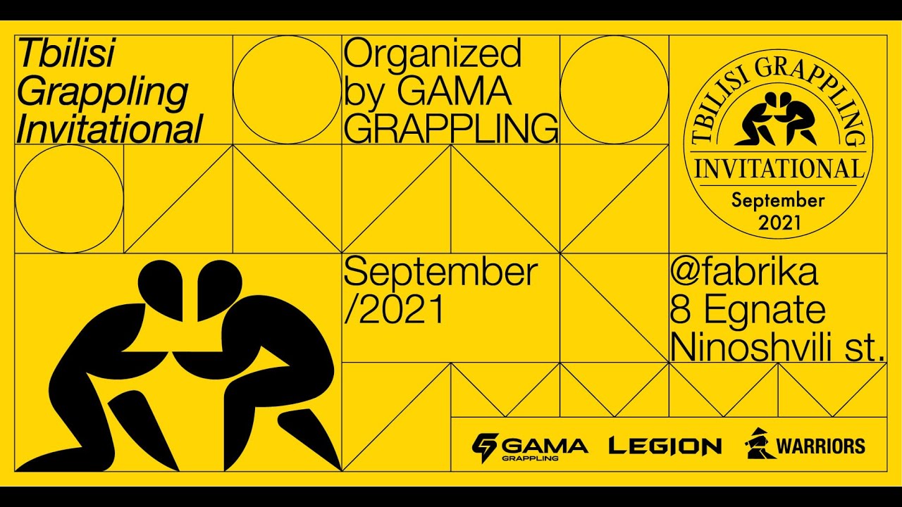GAMA Grappling. First Tbilisi Invitational!!!