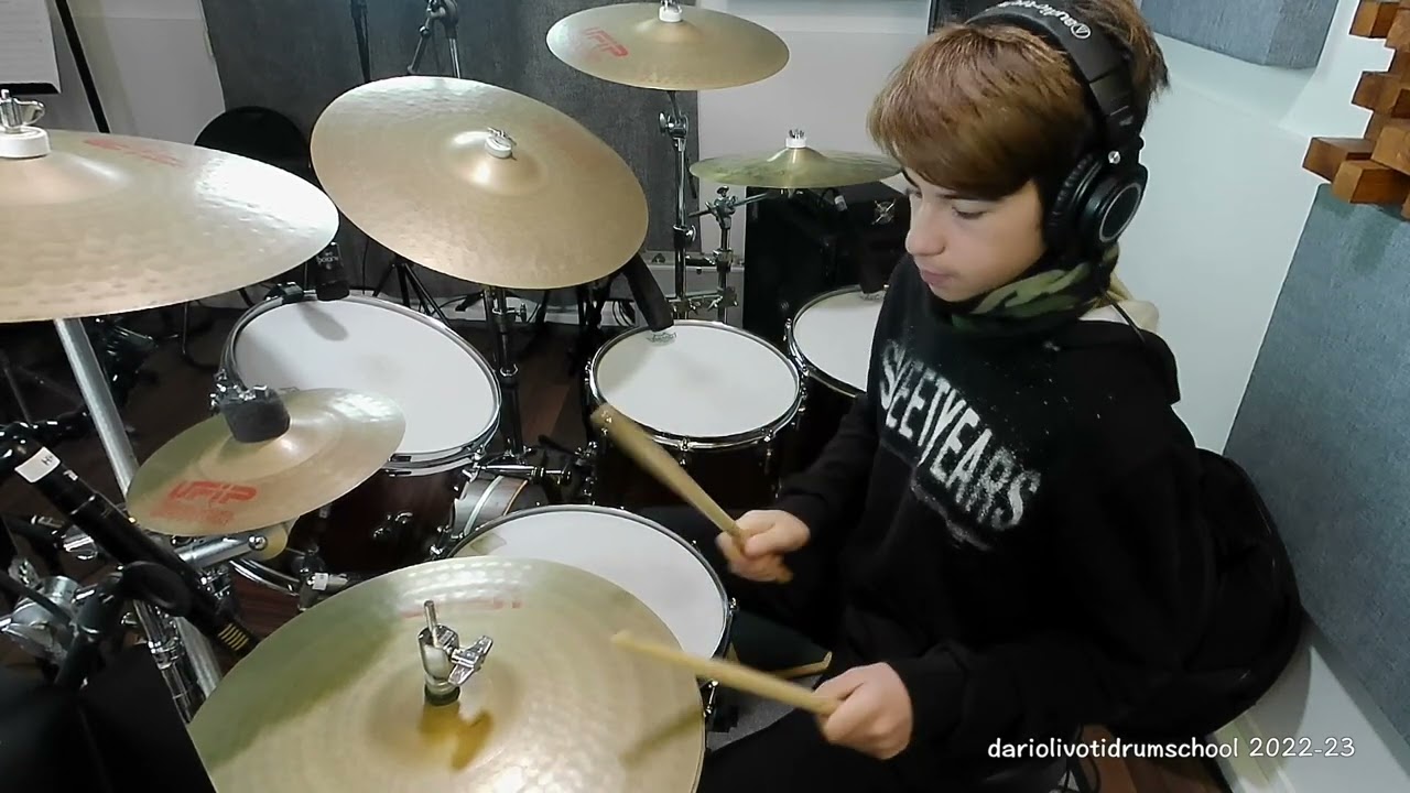 Marco Godino - La mia banda suona il rock @DLVdrumschool 22-23