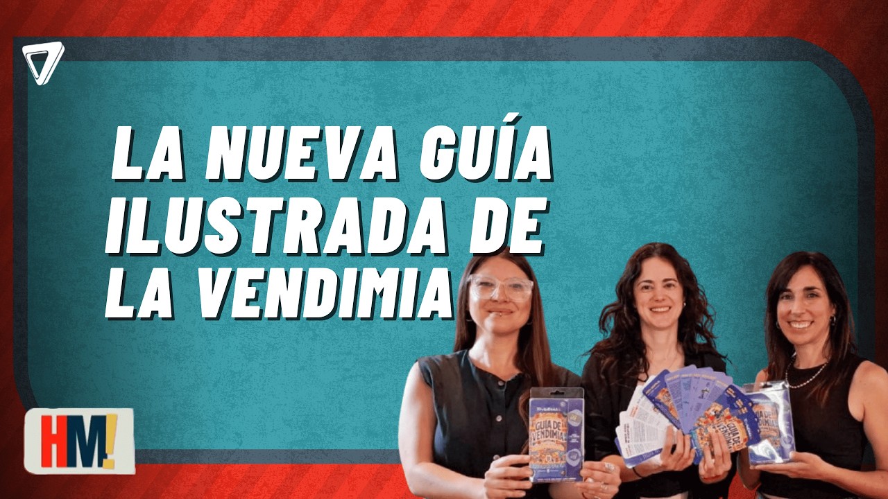 🎨🍇 ¡ORGULLO MENDOCINO!: la nueva GUÍA ILUSTRADA de la Vendimia que tenés que VER✨🍷