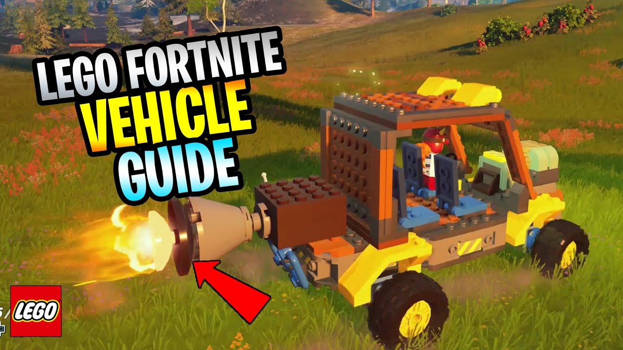 Я добавил турбоускорение к машинам Lego Fortnite! Как использовать гаечный ключ, получить элемент...