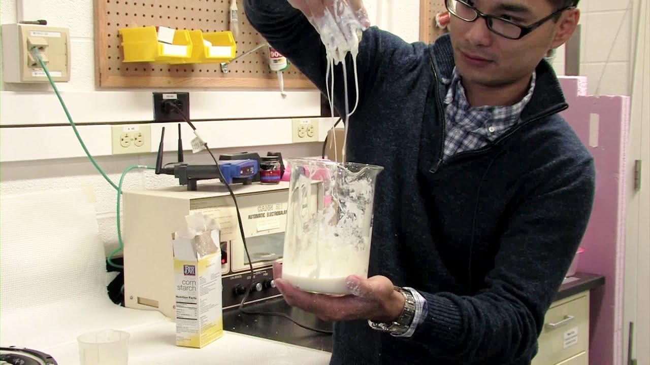How oobleck works: The mystery of shear-thickening cornstarch solutions