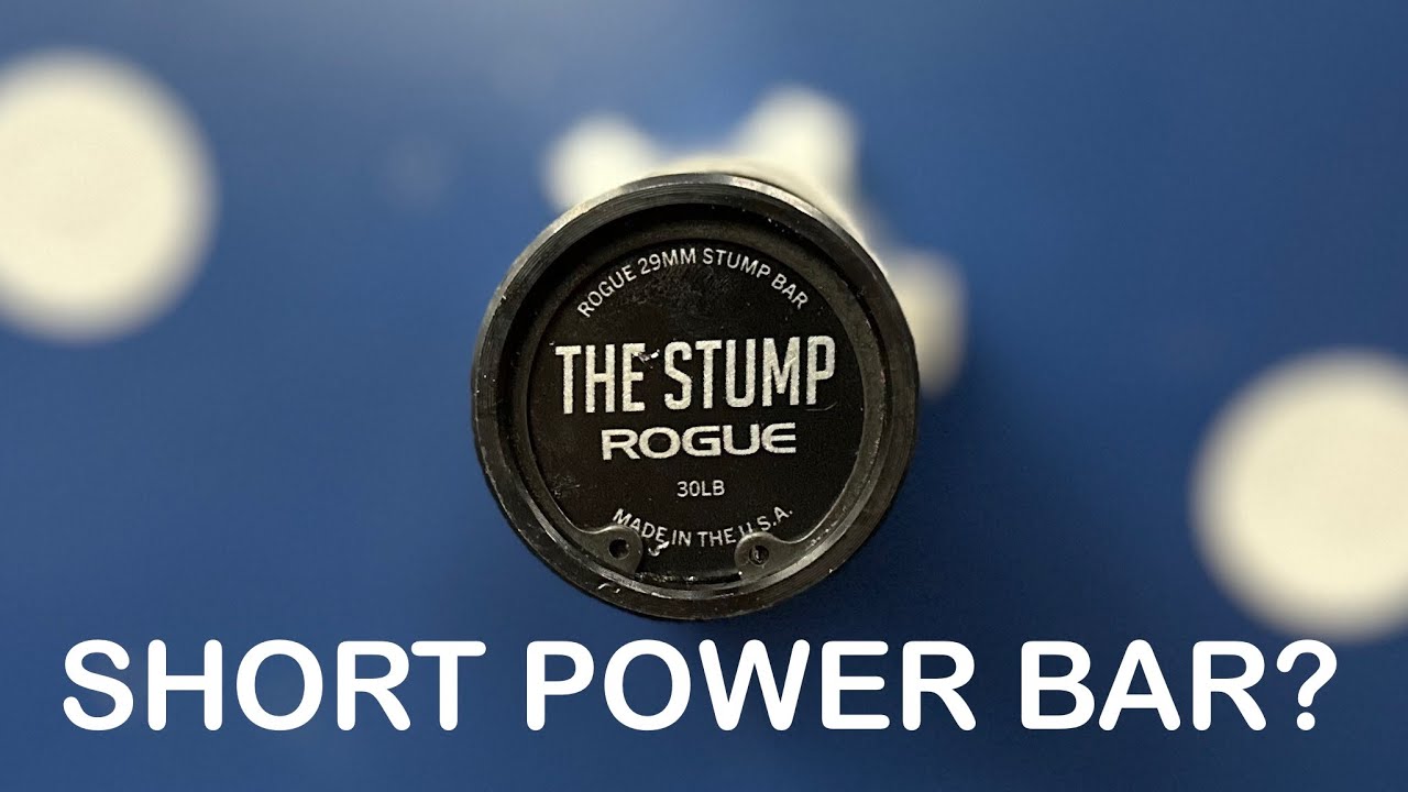 Rogue 29mm Stump Bar on the VTS