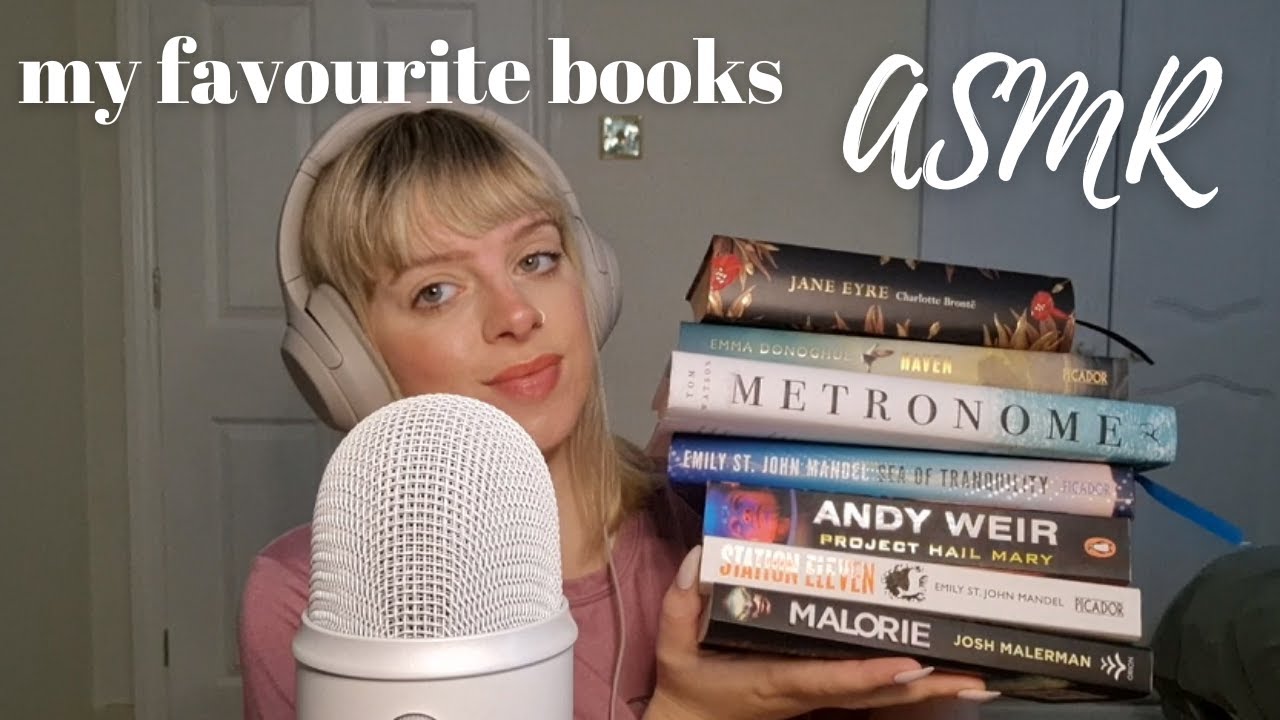 ASMR | my favourite books 📚 (tapping, scratching, whispering, soft spoken)