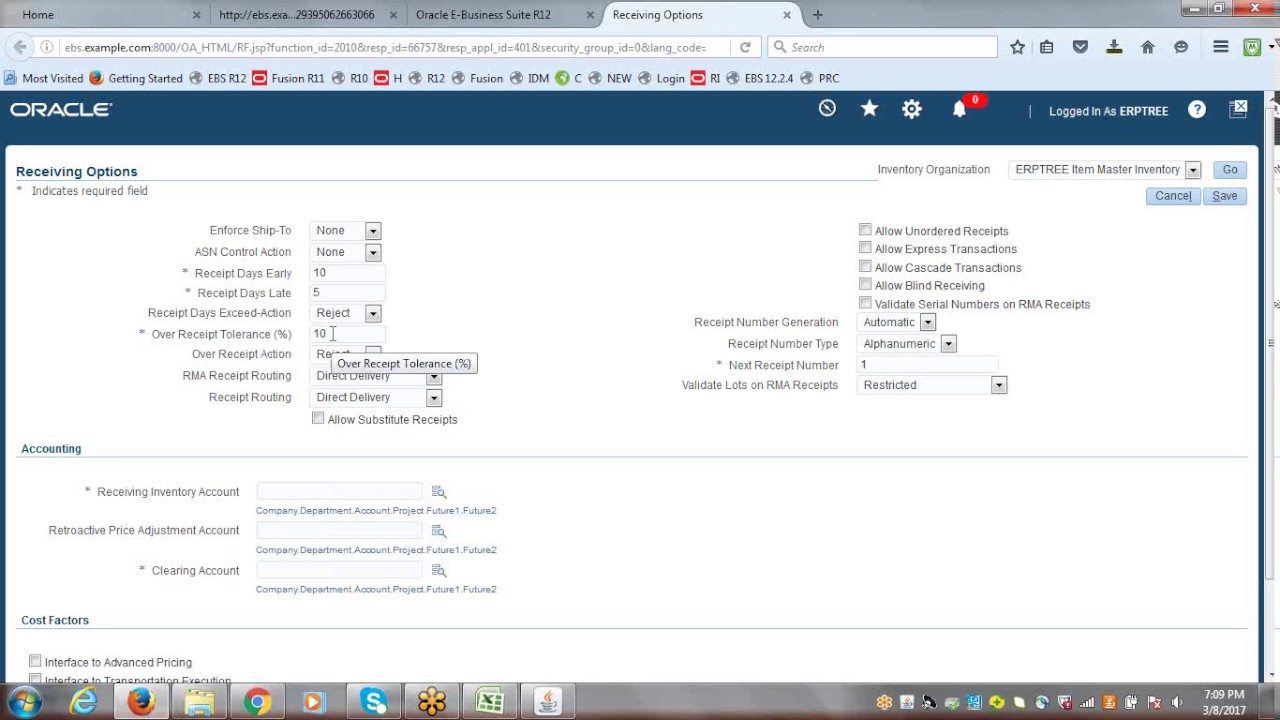 Oracle R12 Financials Training - 15th Class - Buy Recorded Class Videos