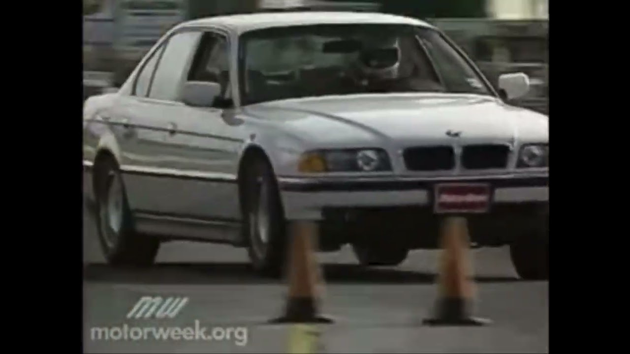 Motorweek 1995 BMW 740i (E38) Road Test