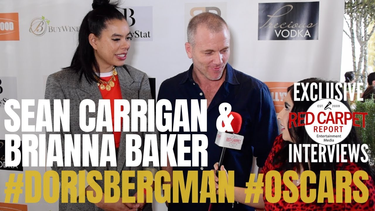 Sean Carrigan & Brianna Baker at #DorisBergman's 12th Valentine Romance #Oscars2020 Party