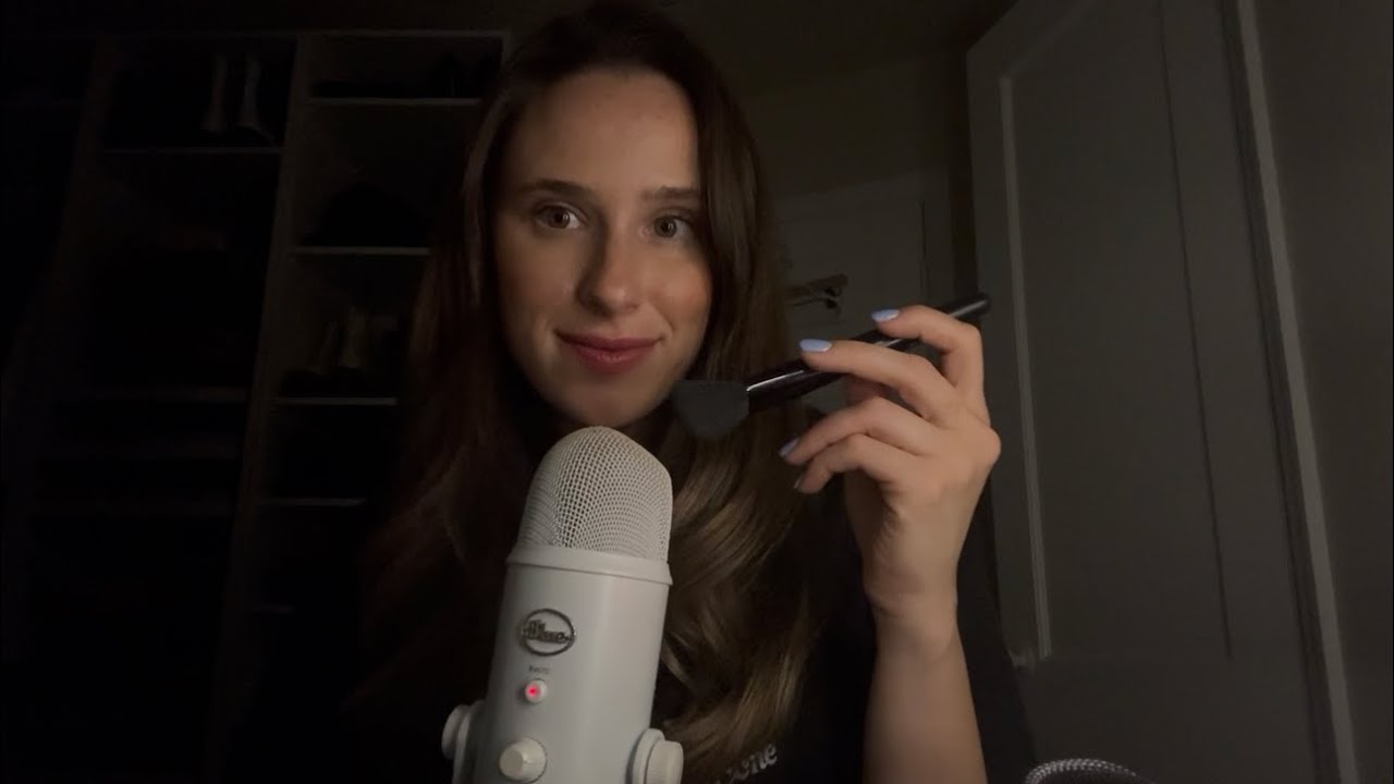 ASMR Mic Brushing Until You Fall Asleep 😴 (personal attention + spoolie sounds)