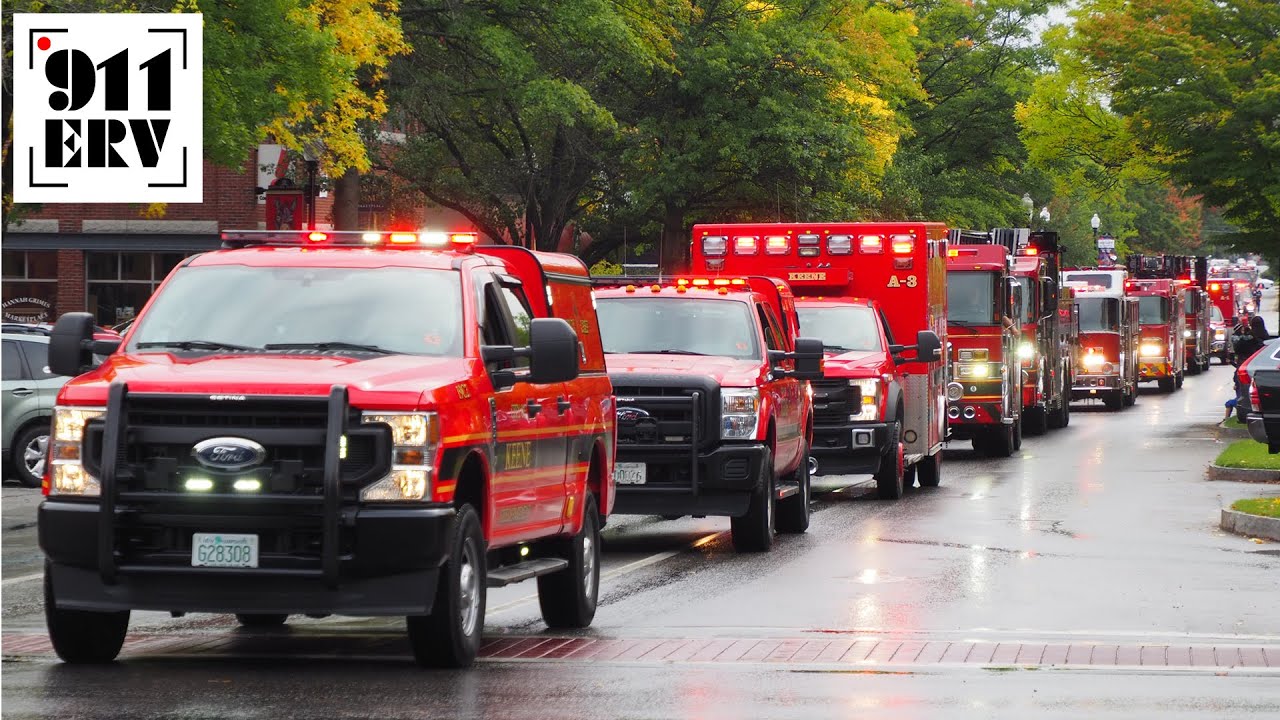 Keene Fire Truck Parade 2021 - Fire Prevention Week Event