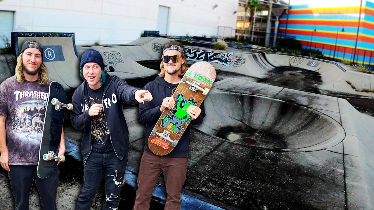 You Can Still Skate this Abandoned Vans Skatepark!
