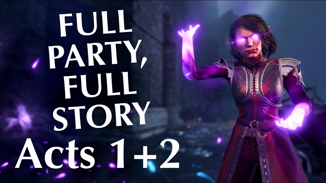 Can I beat my own mod??! | Acts 1 + 2 Movie | BG3 Chocolate Edition Honor Run
