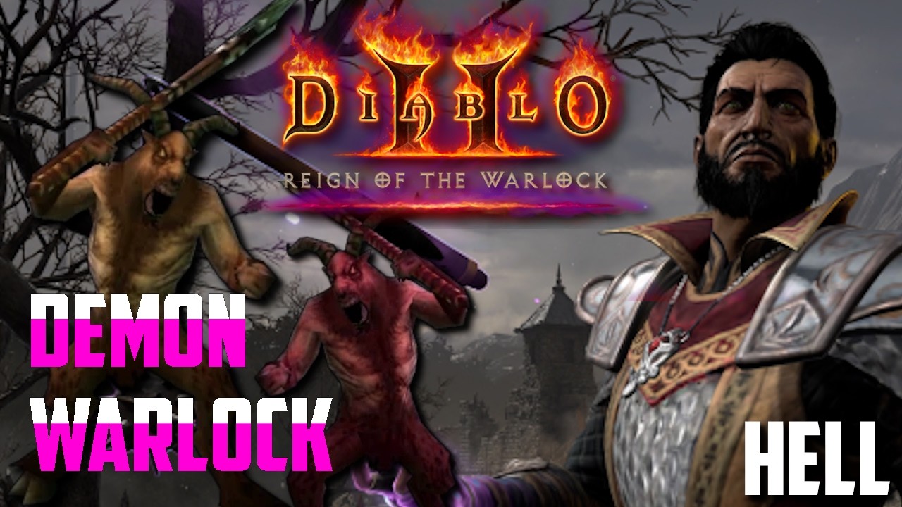 [Hell] Demon Warlock Guided Playthrough | Diablo 2 Reign of the Warlock