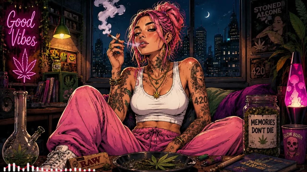 The Night Smoked With Me 🌙 | Deep Marijuana Soul &bull; Slow Burn Hip Hop Mix 2026 | Kush Weed Therapy