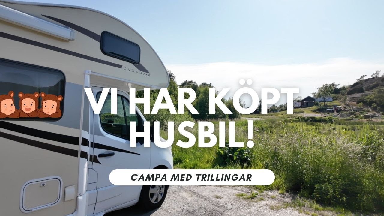 VI HAR K&Ouml;PT HUSBIL! 🚐✨ F&ouml;rsta turen till v&auml;stkusten + mitt b&auml;sta campingtips!