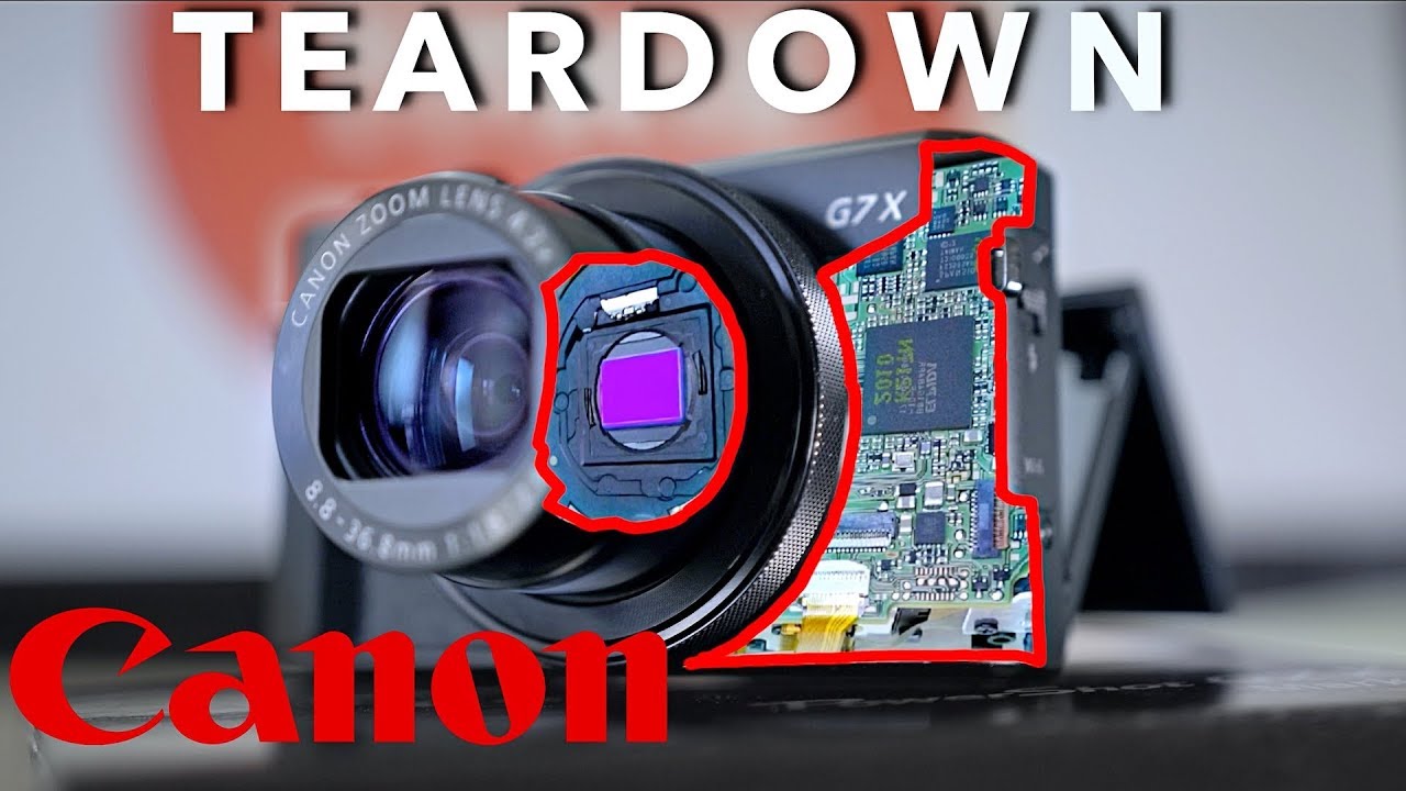 CANON G7X ii TEARDOWN | G7Xiii | Как разобрать Canon G7X | 4K