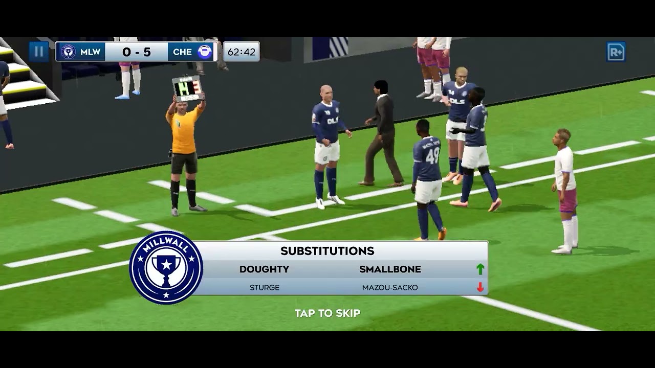 DLS 26// CHELSEA VS MILLWALL// FRIENDLY MATCH //DREAM LEAGUE SOCCER// GAME PLAY 