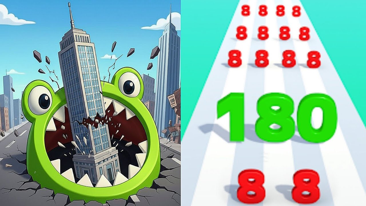 Number Master Vs Hole.io MAX LEVEL Gameplay Walkthrough Android IOS New Update!
