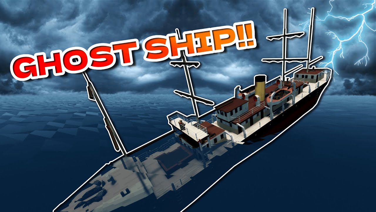 I Encountered a Ghost Ship in Stormworks!!