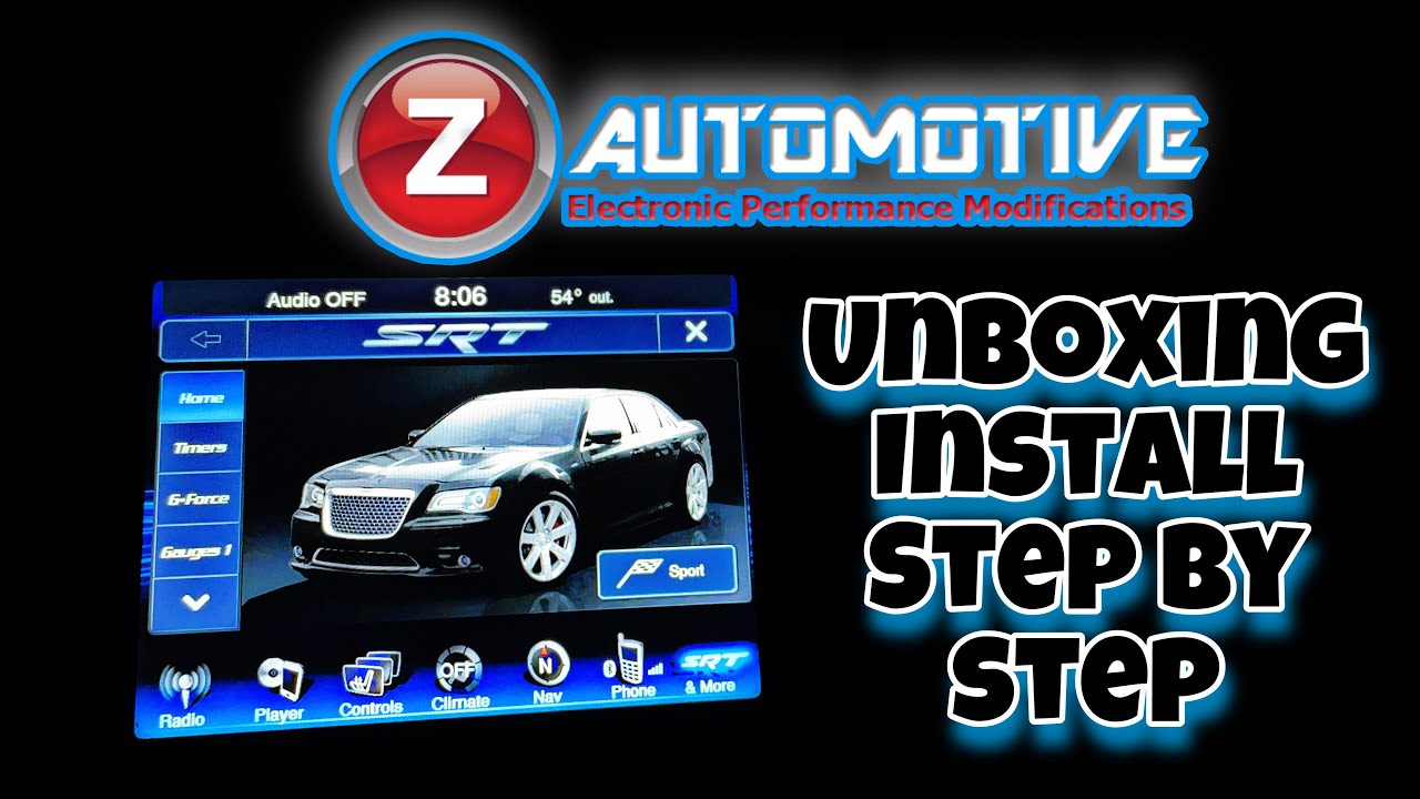 How to install Tazer Chrysler 300 2011-2014