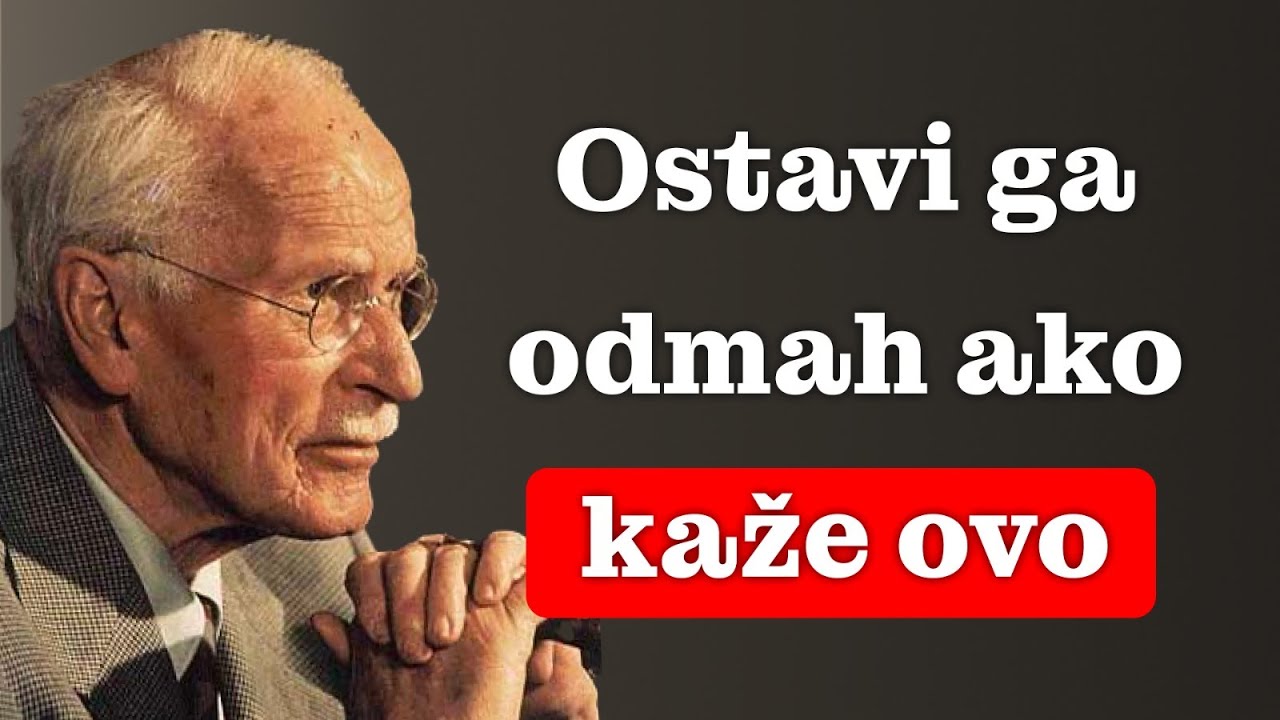 Ako ti muškarac KAŽE ovih 5 STVARI – udalji se od njega! | Carl Jung