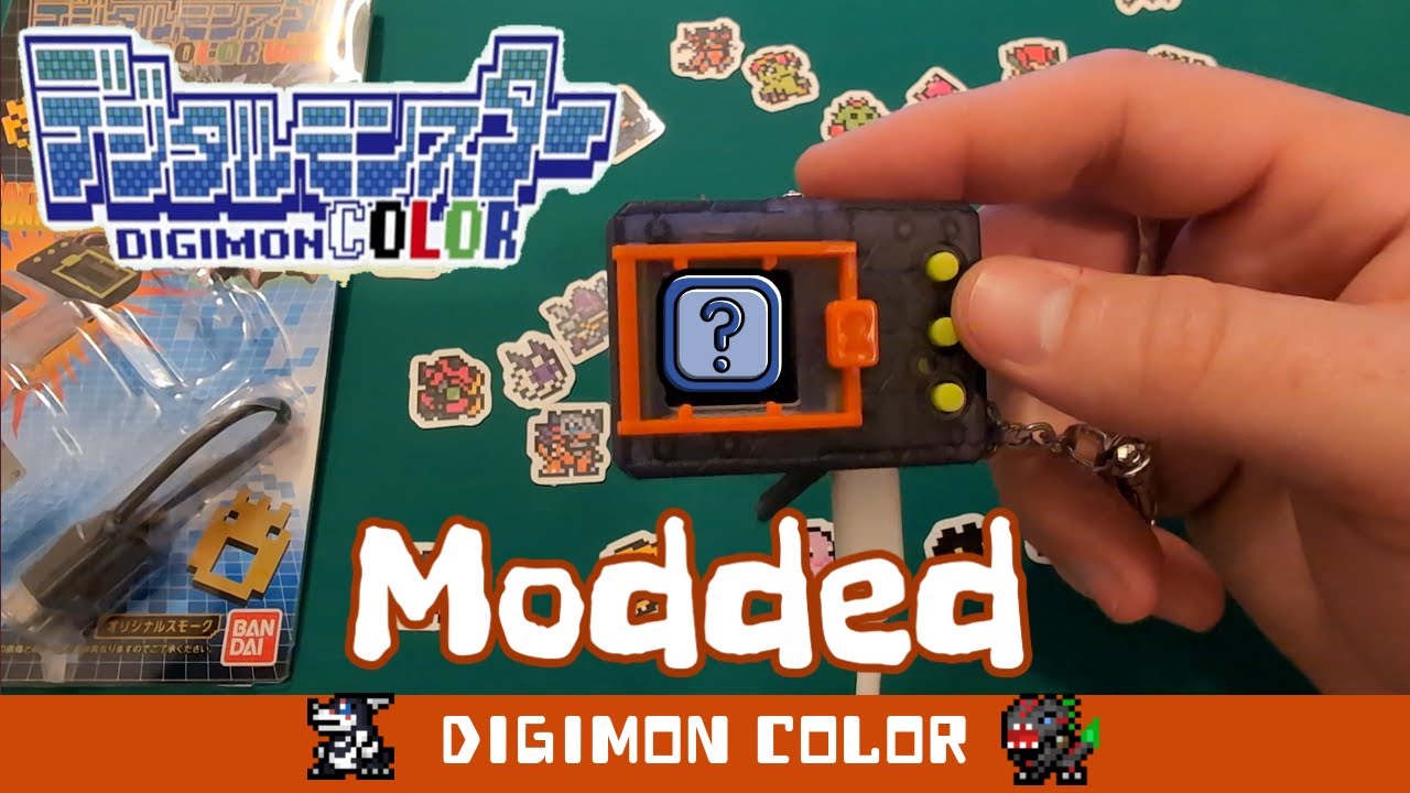 I modded my Digimon Color Version 2!