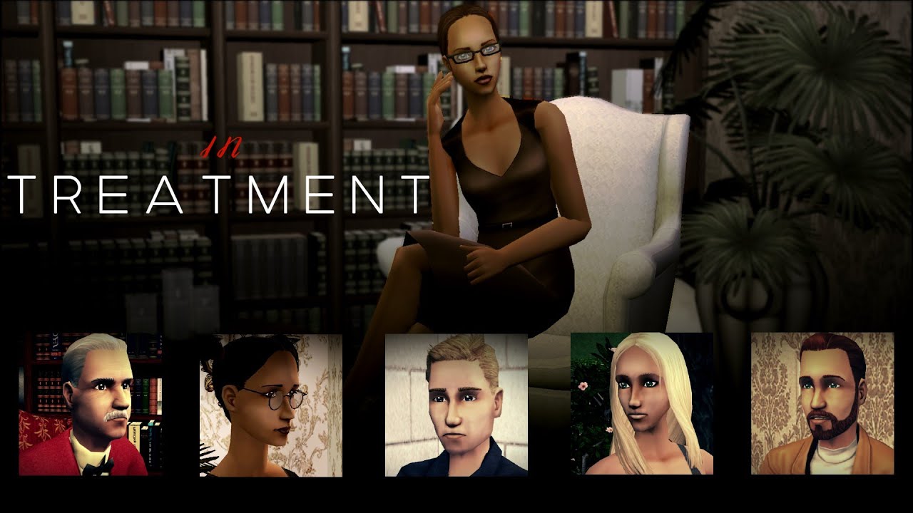 In Treatment (S01 E01) - Daniel Pleasant || The Sims 2 Speech-bubble conversation 🗨