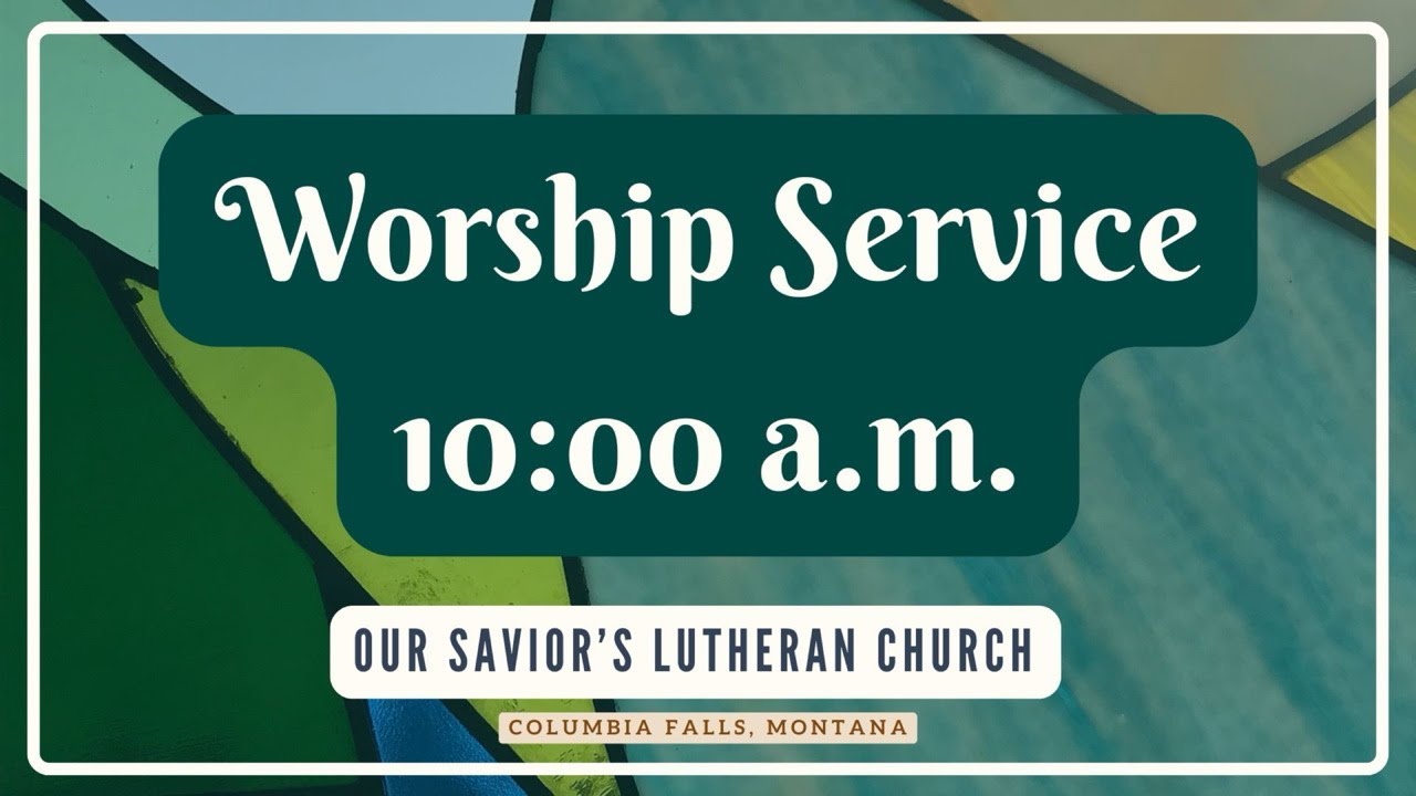 Worship for February 15, 2026 - Transfiguration of our Lord
