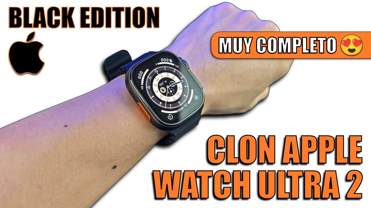 CLON Apple Watch Ultra 2 NEGRO (2024)