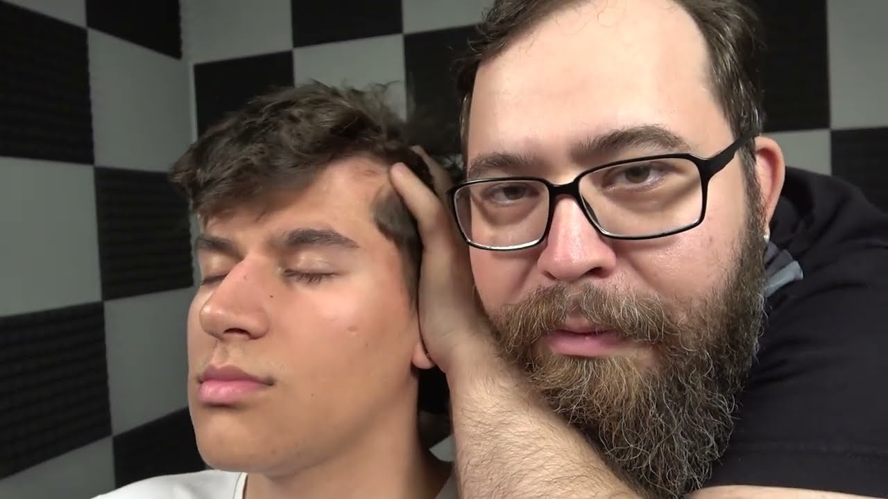ARE YOU READY TO BE WITH LUNATIC BARBER??? ASMR Head Massage Face Massage Body Massage