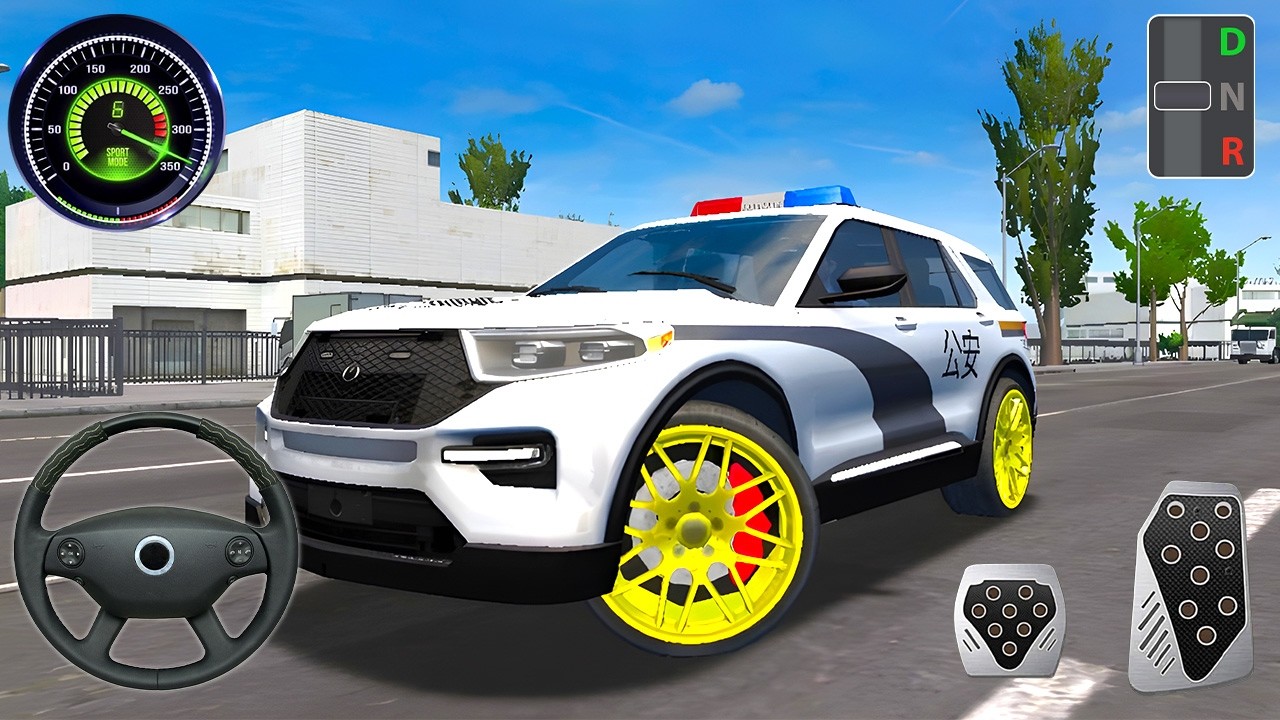Real New Police Simulator 2026 – Crazy High-Speed Police Chase Gameplay Realistic Dangerous Criminal