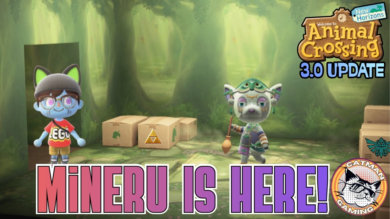 🔴 Our First Zelda Villager Moves In! Hello Mineru!! | Animal Crossing: New Horizons 3.0 Update|