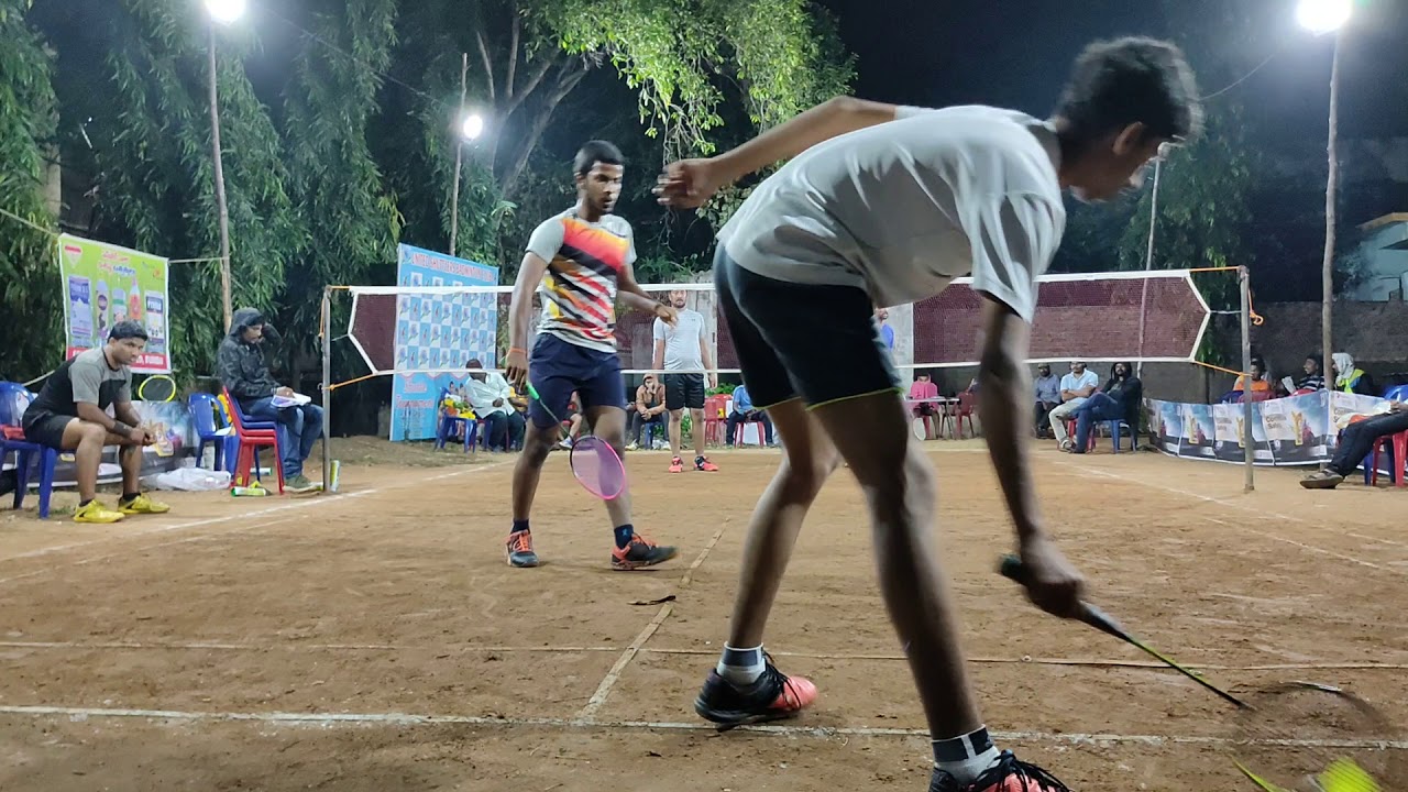 Ajay-Durga Vs Rahul-Rahiman (USBC shuttle Tournament)