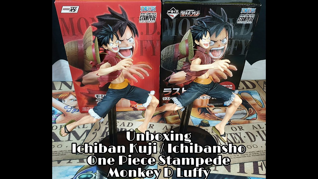 One Piece Stampede Monkey D Luffy (unboxing)