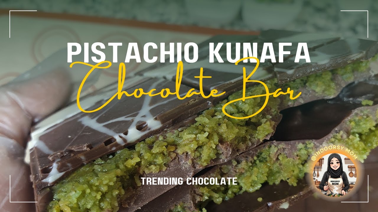 Trending Dubai Chocolate Kunafa with Pistachio Cream | No-Bake Dessert Hack | Indoorsy Mom