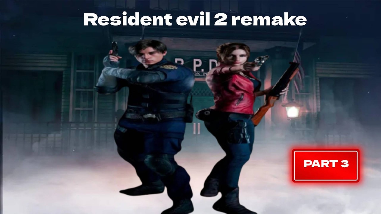 Resident evil 2 remake || Lets play pt 3 (Finishing leons story)