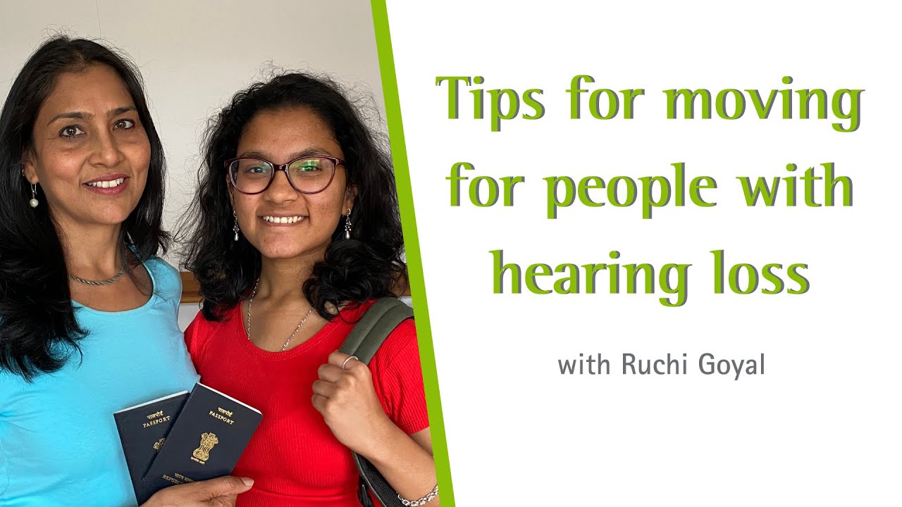 Tips for moving for people with hearing loss
