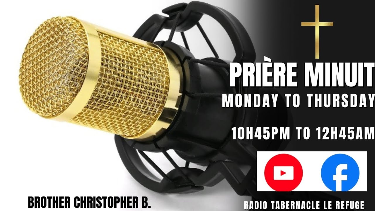 Emission Prière Minuit // Mardi 03 Fevrier 2026 // Rev. Past Cadet Jean Ynel //