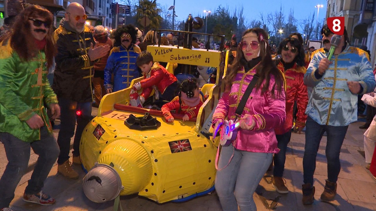 Así se vivió el desfile de Carnaval en Palencia